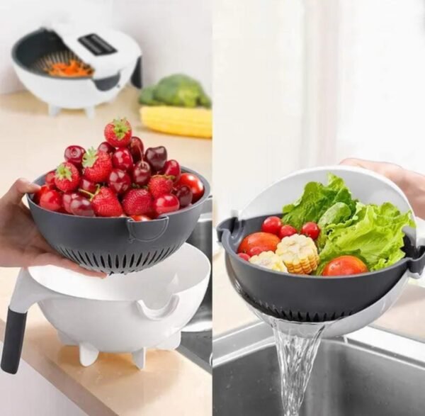 9 IN 1 Bowl Cutter - Multifunctional Vegetable Chopper and Slicer for Easy Meal Prep