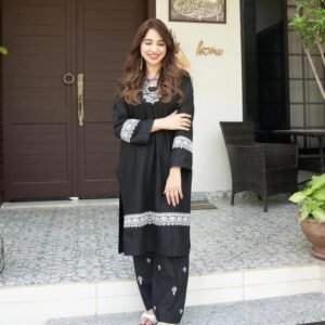 Arabic Lawn Embroidered Suit - Elegant & Comfortable Women's Outfit | Trend Mal